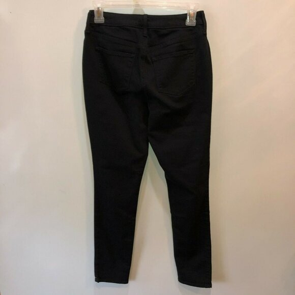 Universal Thread Womens 2 26R Black Mid Rise Curvy Skinny Jeans Ankle Pants - Picture 6 of 9